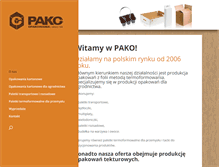 Tablet Screenshot of pakowyroba.pl